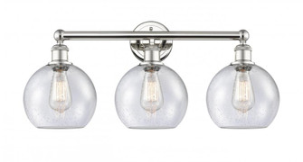 Athens - 3 Light - 26 inch - Polished Nickel - Bath Vanity Light (3442|616-3W-PN-G124-8)