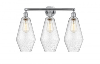 Cindyrella - 3 Light - 25 inch - Polished Chrome - Bath Vanity Light (3442|616-3W-PC-G654-7)