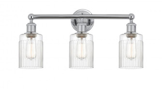 Hadley - 3 Light - 23 inch - Polished Chrome - Bath Vanity Light (3442|616-3W-PC-G342)