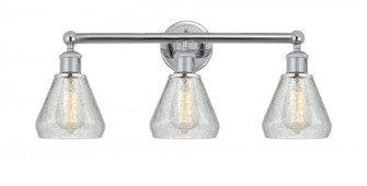 Conesus - 3 Light - 24 inch - Polished Chrome - Bath Vanity Light (3442|616-3W-PC-G275)