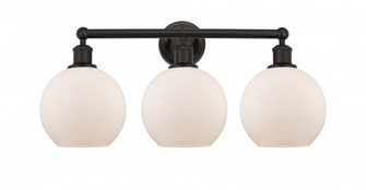 Athens - 3 Light - 26 inch - Oil Rubbed Bronze - Bath Vanity Light (3442|616-3W-OB-G121-8)