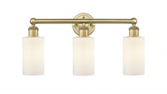 Clymer - 3 Light - 22 inch - Brushed Brass - Bath Vanity Light (3442|616-3W-BB-G801)