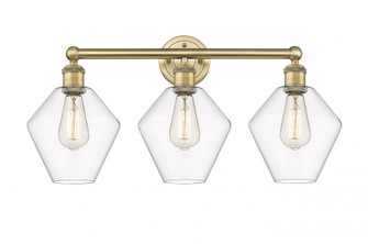 Cindyrella - 3 Light - 26 inch - Brushed Brass - Bath Vanity Light (3442|616-3W-BB-G652-8)