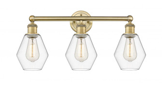 Cindyrella - 3 Light - 24 inch - Brushed Brass - Bath Vanity Light (3442|616-3W-BB-G652-6)