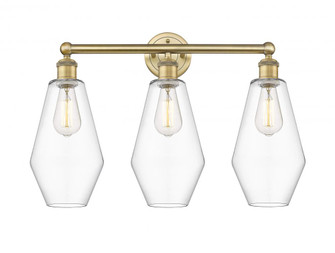 Cindyrella - 3 Light - 25 inch - Brushed Brass - Bath Vanity Light (3442|616-3W-BB-G652-7)