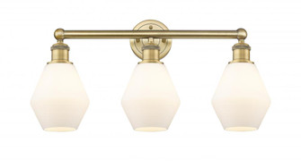 Cindyrella - 3 Light - 24 inch - Brushed Brass - Bath Vanity Light (3442|616-3W-BB-G651-6)
