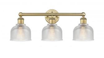 Dayton - 3 Light - 24 inch - Brushed Brass - Bath Vanity Light (3442|616-3W-BB-G412)