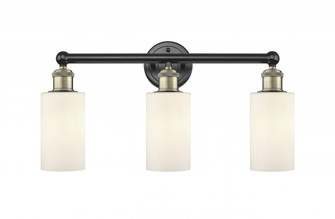 Clymer - 3 Light - 22 inch - Black Antique Brass - Bath Vanity Light (3442|616-3W-BAB-G801)