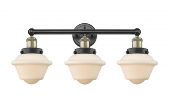 Oxford - 3 Light - 25 inch - Black Antique Brass - Bath Vanity Light (3442|616-3W-BAB-G531)
