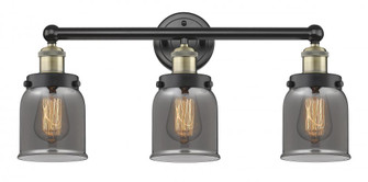 Bell - 3 Light - 23 inch - Black Antique Brass - Bath Vanity Light (3442|616-3W-BAB-G53)