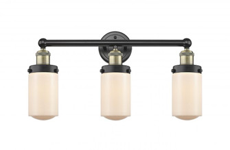 Dover - 3 Light - 23 inch - Black Antique Brass - Bath Vanity Light (3442|616-3W-BAB-G311)