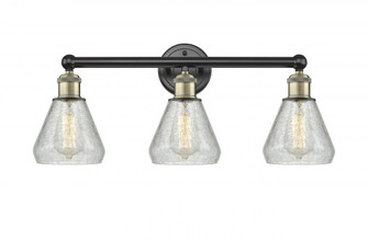 Conesus - 3 Light - 24 inch - Black Antique Brass - Bath Vanity Light (3442|616-3W-BAB-G275)