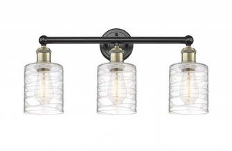Cobbleskill - 3 Light - 23 inch - Black Antique Brass - Bath Vanity Light (3442|616-3W-BAB-G1113)