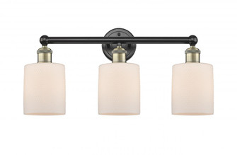 Cobbleskill - 3 Light - 23 inch - Black Antique Brass - Bath Vanity Light (3442|616-3W-BAB-G111)