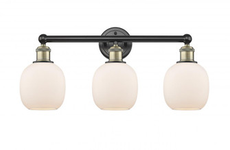 Belfast - 3 Light - 24 inch - Black Antique Brass - Bath Vanity Light (3442|616-3W-BAB-G101)