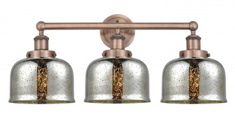Bell - 3 Light - 26 inch - Antique Copper - Bath Vanity Light (3442|616-3W-AC-G78)