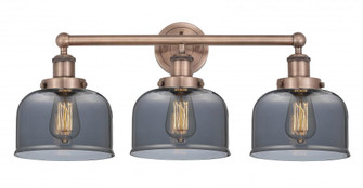 Bell - 3 Light - 26 inch - Antique Copper - Bath Vanity Light (3442|616-3W-AC-G73)