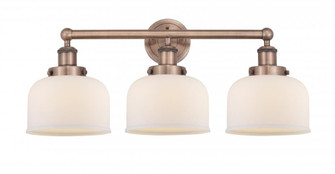 Bell - 3 Light - 26 inch - Antique Copper - Bath Vanity Light (3442|616-3W-AC-G71)