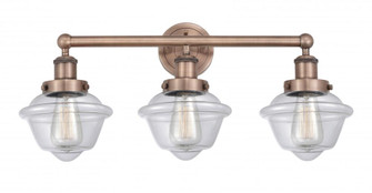 Oxford - 3 Light - 25 inch - Antique Copper - Bath Vanity Light (3442|616-3W-AC-G532)