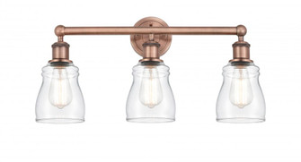 Ellery - 3 Light - 23 inch - Antique Copper - Bath Vanity Light (3442|616-3W-AC-G392)