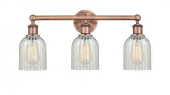 Caledonia - 3 Light - 23 inch - Antique Copper - Bath Vanity Light (3442|616-3W-AC-G2511)