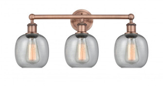 Belfast - 3 Light - 24 inch - Antique Copper - Bath Vanity Light (3442|616-3W-AC-G104)