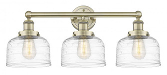 Bell - 3 Light - 26 inch - Antique Brass - Bath Vanity Light (3442|616-3W-AB-G713)