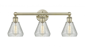 Conesus - 3 Light - 24 inch - Antique Brass - Bath Vanity Light (3442|616-3W-AB-G275)
