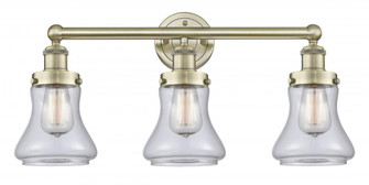 Bellmont - 3 Light - 24 inch - Antique Brass - Bath Vanity Light (3442|616-3W-AB-G192)