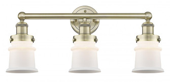 Canton - 3 Light - 23 inch - Antique Brass - Bath Vanity Light (3442|616-3W-AB-G181S)