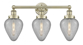 Geneseo - 3 Light - 25 inch - Antique Brass - Bath Vanity Light (3442|616-3W-AB-G165)