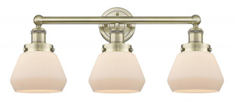 Fulton - 3 Light - 25 inch - Antique Brass - Bath Vanity Light (3442|616-3W-AB-G171)