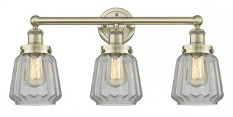 Chatham - 3 Light - 25 inch - Antique Brass - Bath Vanity Light (3442|616-3W-AB-G142)