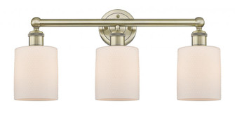 Cobbleskill - 3 Light - 23 inch - Antique Brass - Bath Vanity Light (3442|616-3W-AB-G111)