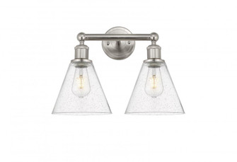 Berkshire - 2 Light - 17 inch - Satin Nickel - Bath Vanity Light (3442|616-2W-SN-GBC-84)
