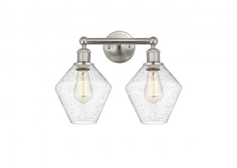 Cindyrella - 2 Light - 17 inch - Satin Nickel - Bath Vanity Light (3442|616-2W-SN-G654-8)