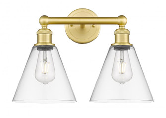 Berkshire - 2 Light - 17 inch - Satin Gold - Bath Vanity Light (3442|616-2W-SG-GBC-82)