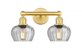 Fenton - 2 Light - 16 inch - Satin Gold - Bath Vanity Light (3442|616-2W-SG-G92)