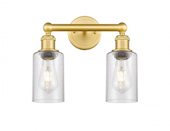 Clymer - 2 Light - 13 inch - Satin Gold - Bath Vanity Light (3442|616-2W-SG-G804)