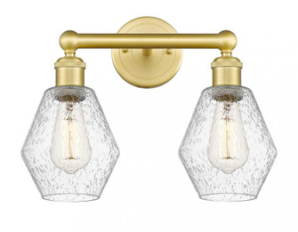 Cindyrella - 2 Light - 15 inch - Satin Gold - Bath Vanity Light (3442|616-2W-SG-G654-6)