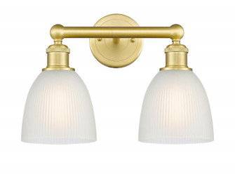Castile - 2 Light - 15 inch - Satin Gold - Bath Vanity Light (3442|616-2W-SG-G381)