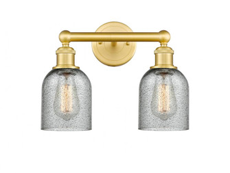 Caledonia - 2 Light - 14 inch - Satin Gold - Bath Vanity Light (3442|616-2W-SG-G257)