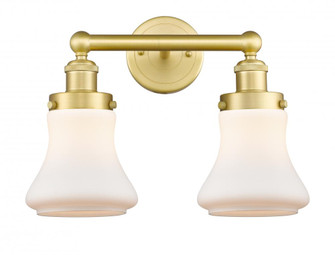 Bellmont - 2 Light - 15 inch - Satin Gold - Bath Vanity Light (3442|616-2W-SG-G191)