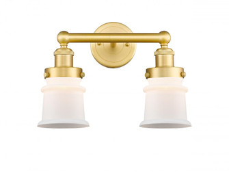 Canton - 2 Light - 14 inch - Satin Gold - Bath Vanity Light (3442|616-2W-SG-G181S)