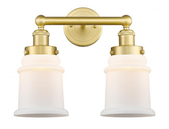 Canton - 2 Light - 15 inch - Satin Gold - Bath Vanity Light (3442|616-2W-SG-G181)