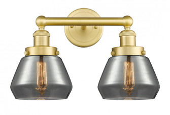 Fulton - 2 Light - 16 inch - Satin Gold - Bath Vanity Light (3442|616-2W-SG-G173)