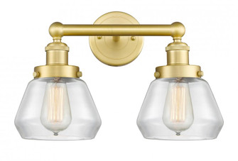 Fulton - 2 Light - 16 inch - Satin Gold - Bath Vanity Light (3442|616-2W-SG-G172)