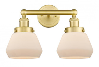 Fulton - 2 Light - 16 inch - Satin Gold - Bath Vanity Light (3442|616-2W-SG-G171)