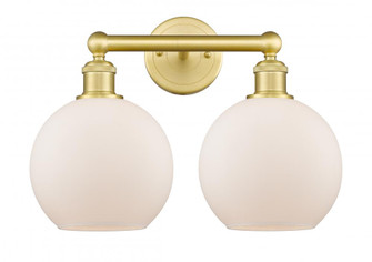 Athens - 2 Light - 17 inch - Satin Gold - Bath Vanity Light (3442|616-2W-SG-G121-8)