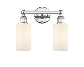 Clymer - 2 Light - 13 inch - Polished Nickel - Bath Vanity Light (3442|616-2W-PN-G801)